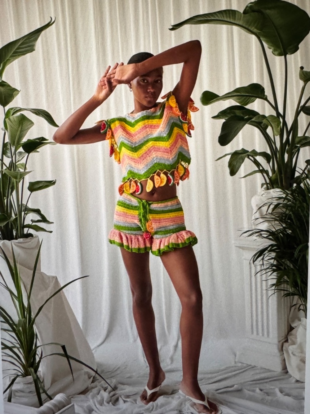 CeliaB Crochet Bonaire Shorts - Picture 2 of 4